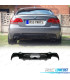 DIFFUSORE BMW E92 E93 06-14 LOOK M PERFORMANCE NERO LUCIDO