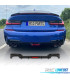 DIFFUSORE BMW G20 19-22 LOOK M PERFORMANCE NERO LUCIDO + LUCE DI STOP