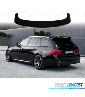 SPOILER ALETTONE BMW E91 TOURING 05-13 LOOK M PERFORMANCE NERO LUCIDO