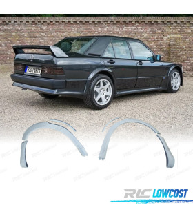 PARAFANGHINI PASSARUOTA POSTERIORI MERCEDES 190 W201 83-87 LOOK EVO 1 AMG