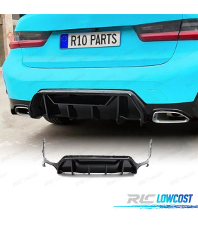 DIFFUSORE BMW G20 23-25 LOOK M NERO LUCIDO