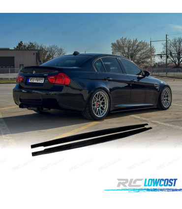 LAMA SOTTOPORTA BMW E90 E92 E93 05-13 LOOK M PERFORMANCE NERO LUCIDO