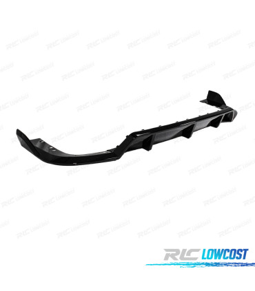 ESTRATTORE SOTTOPARAURTI POSTERIORE BMW X5 G05 23- LOOK BLACK KNIGHT NERO LUCIDO