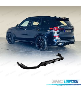 ESTRATTORE SOTTOPARAURTI POSTERIORE BMW X5 G05 23- LOOK BLACK KNIGHT NERO LUCIDO