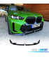 SPOILER LIP BMW X6 G06 19-22 LOOK M NERO LUCIDO