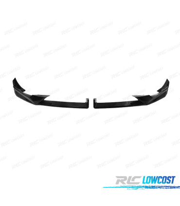 SPOILER LIP BMW X6 G06 19-22 LOOK M NERO LUCIDO