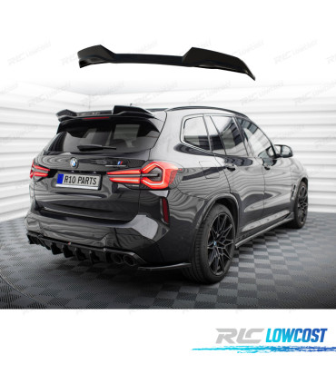 ESTENSIONE SPOILER BAULE BMW X3 G01 21-24 LOOK M NERO LUCIDO