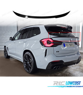 SPOILER BMW X3 G01 21-24 LOOK M NERO LUCIDO