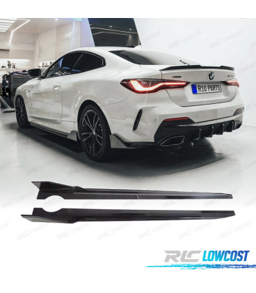 AGGIUNTE PARAFANGHI BMW G22 20- LOOK M NERO LUCIDO