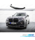 SPOILER LIP BMW X3 G01 LCI 22- LOOK M NERO LUCIDO