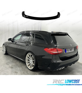 ALETTONE SPOILER MERCEDES 14-21 S205 LOOK AMG NERO LUCIDO