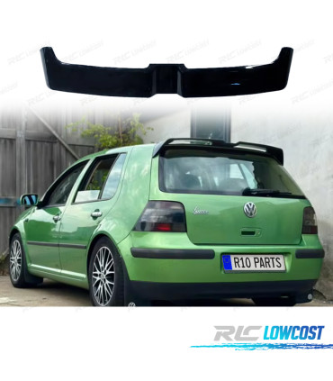 ALETTONE SPOILER VOLKSWAGEN VW GOLF 4 97-03 LOOK OETTINGER NERO LUCIDO