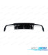 DIFFUSORE MERCEDES W204 07-14 LOOK C63 AMG NERO LUCIDO