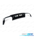 DIFFUSORE MERCEDES W204 07-14 LOOK C63 AMG NERO LUCIDO
