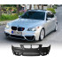 PARAURTI ANTERIORE BMW E60 E61 03-07 LOOK M4 PDC GRIGLIE NEBBIA