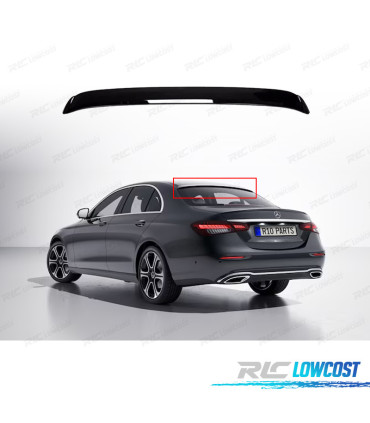 SPOILER PER TETTO MERCEDES CLASSE E W213 21-23 LOOK AMG NERO LUCIDO