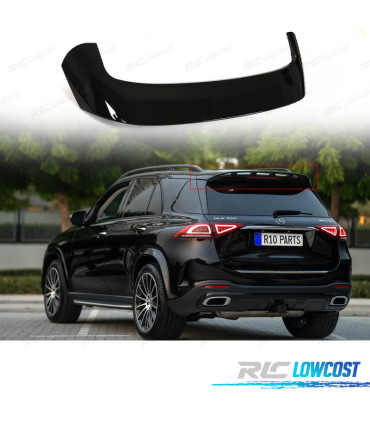 ALETTONE SPOILER MERCEDES GLE W167 20- LOOK AMG NERO LUCIDO
