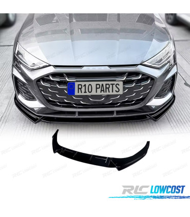 SPOILER LIP AUDI A3 8Y 24- NERO LUCIDO