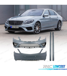 KIT CARROZZERIA S65 AMG PER MERCEDES CLASSE S W222 13- CORTO