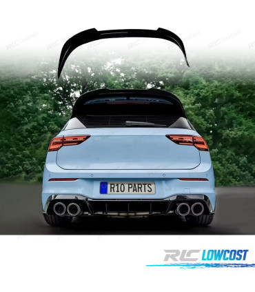 SPOILER VOLKSWAGEN VW GOLF 8 R GTI 20- NERO LUCIDO