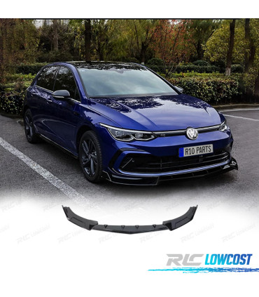 SPOILER LIP VOLKSWAGEN VW GOLF 8 R 20- NERO LUCIDO