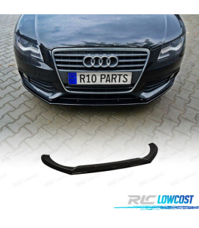 SPOILER LIP AUDI A4 B8 07-11 NERO LUCIDO