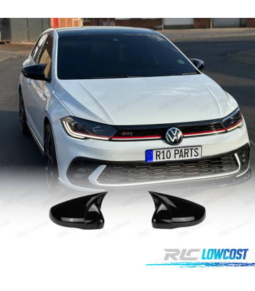 GUSCI SPECCHIO VOLKSWAGEN VW POLO 21- NERO LUCIDO