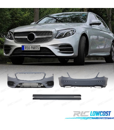 KIT CARROZZERIA PARAURTI PER MERCEDES CLASSE E W213 16- LOOK AMG