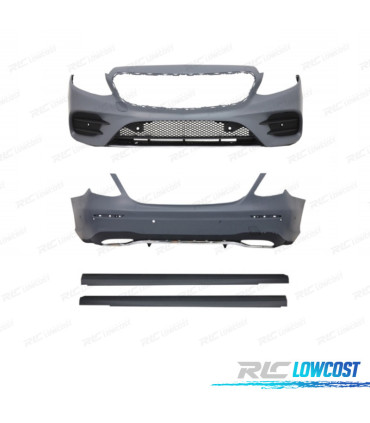 KIT CARROZZERIA PARAURTI PER MERCEDES CLASSE E W213 16- LOOK AMG
