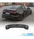 DIFFUSORE AUDI A6 S LINE 15-18 LOOK RS6 NERO LUCIDO