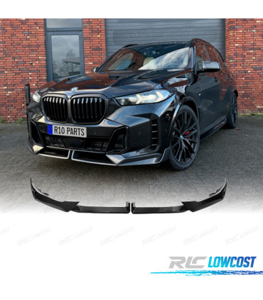LIP SPOILER ANTERIORE BMW X5 G05 LCI 23- LOOK M PERFORMANCE NERO LUCIDO