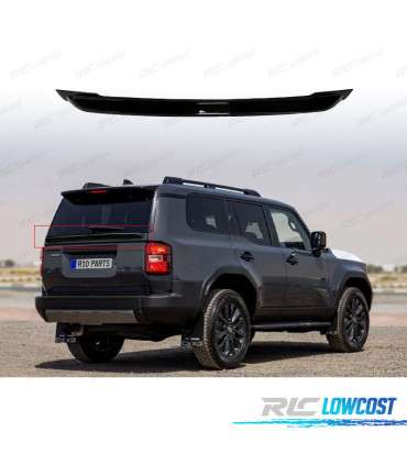 ALETTONE SPOILER TOYOTA LAND CRUISER J250 24- NERO LUCIDO