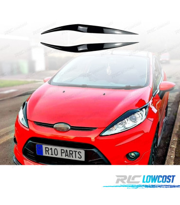 SUPPORTI FARI FORD FIESTA MK7 13-14 NERO