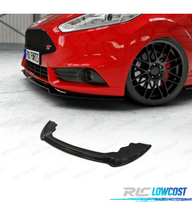 SPOILER LIP FORD FIESTA MK6 12-17 NERO LUCIDO