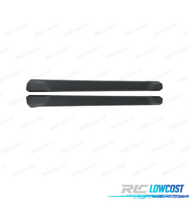 PEDANE LATERALI SOTTOPORTA​​​​ JEEP WRANGLER 18-24 NERO