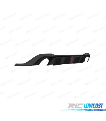 DIFFUSORE VOLKSWAGEN VW GOLF 8 VIII 20- LOOK CS NERO LUCIDO