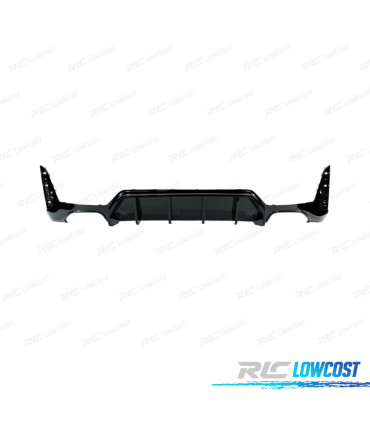 DIFFUSORE BMW G20 23-25 LOOK M NERO LUCIDO