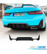 DIFFUSORE BMW G20 23-25 LOOK M NERO LUCIDO