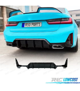 DIFFUSORE BMW G20 23-25 LOOK M NERO LUCIDO