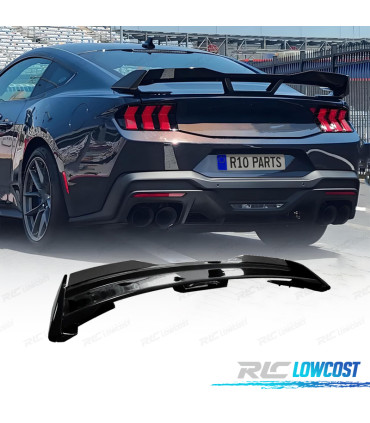 SPOILER FORD MUSTANG 24- LOOK DARK HORSE WICKER BILL NERO LUCIDO
