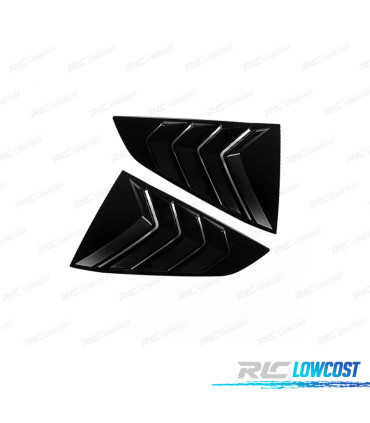 COPRI VETRI LATERALI FORD MUSTANG 24- NERO LUCIDO