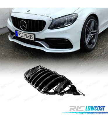GRIGLIA MERCEDES W205 18-21 LOOK GT-R NERO LUCIDO