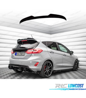 SPOILER ALETTONE FORD FIESTA MK7 17-23 NERO LUCIDO