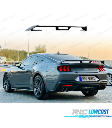 SPOILER ALETONNE FORD MUSTANG 24- LOOK GT NERO LUCIDO