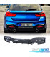 DIFFUSORE BMW F20 F21 LCI 15-19 LOOK M PERFORMANCE NERO LUCIDO