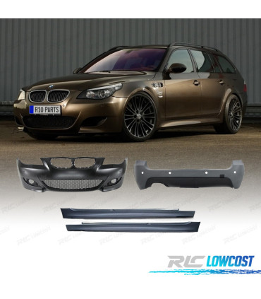 KIT CARROZZERIA BMW E61 TOURING 03-07 LOOK M5 PDC SRA