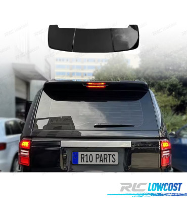 SPOILER ALETONNE TOYOTA LAND CRUISER 24- NERO LUCIDO