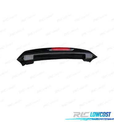SPOILER ALETONNE TOYOTA LAND CRUISER 03-08 TERZA LUCE DI STOP NERO LUCIDO