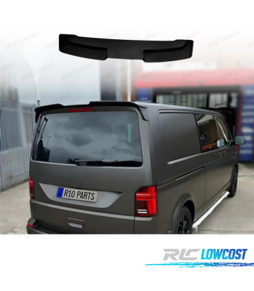 SPOILER ALETONNE VOLKSWAGEN VW MULTIVAN 03-19 LOOK SPORTLINE NERO LUCIDO