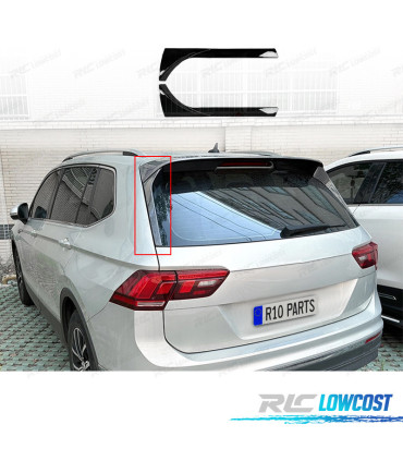 ESTENSIONI LATERALI ALETTONE VOLKSWAGEN VW TIGUAN 16-20 NERO LUCIDO